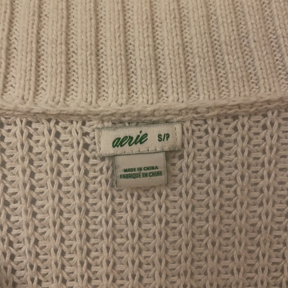 White Sweater from Aerie. Worn a few times. - Picture 2 of 2